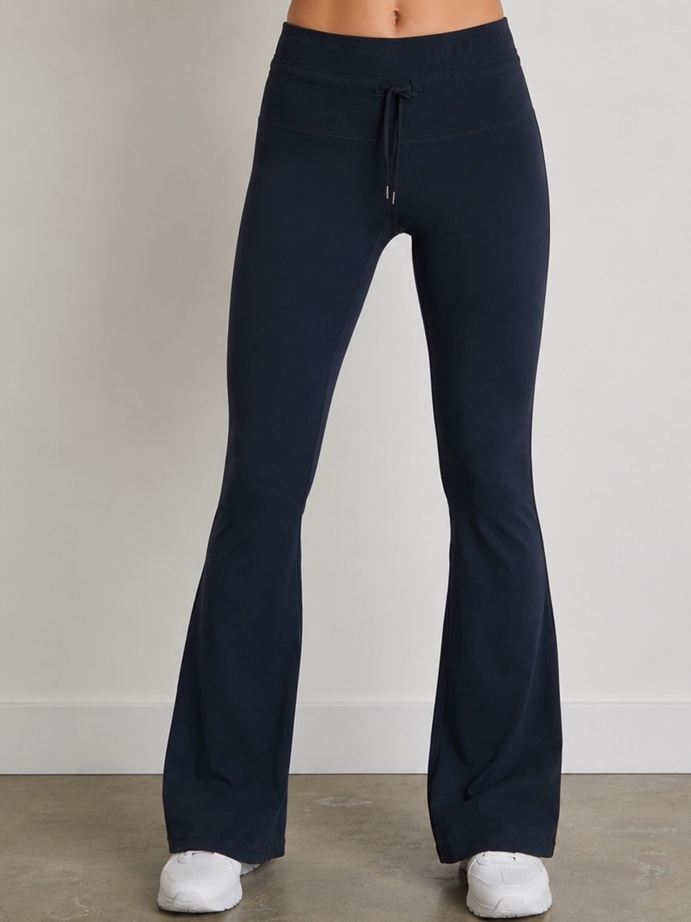 Velocity Black Lux Raven 7/8 Flare Small Leggings Drawstring